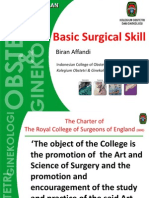 1 Pembukaan - Basic Surgical Skill