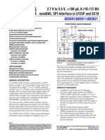 Nanodac, Spi Interface In Lfcsp And Sc70: 2.7 V To 5.5 V, <100 Μa, 8-/10-/12-Bit / /