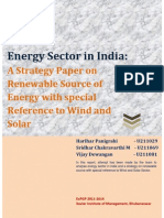 Strategy Paper On Renewable Energy