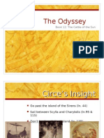 The Odyssey: Book 12: The Cattle of The Sun