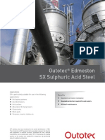 Ote Outotec Edmeston SX Sulphuric Acid Steel Eng W