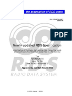 RDS Technical Specification