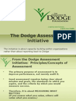 The Dodge Assessment Initiative