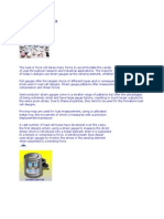 LOAD Cell Notes