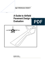 A Guide To Airfield Pavement Design and Evaluation