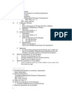 Lesson Plan - Mathematics VI