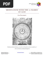 Meditation With The 72 Names of God Prosperity