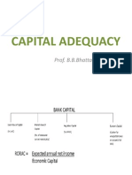 Capital Adequacy: Prof. B.B.Bhattacharyya