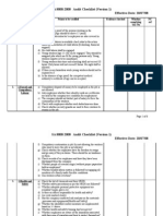 SA 8000 Audit Check List Veera