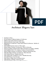 Architect Shigeru Ban