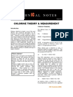 Chlorine Theory & Measurement