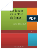 Los Juegos en La Clase de Inglés