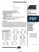 2-Wire Serial EEPROM: Features