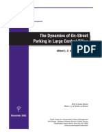 The Dynamics of On-Street Parking in Large Central Cities 