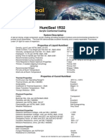 Humiseal 1R32 Conformal Coating English Tds