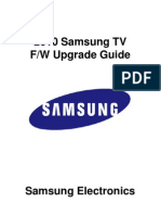 2010 Firmware Upgrade Instruction For PDP T-VALAUSC