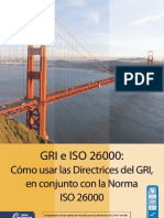 Como Usar GRI en Conjunto Con La ISO 26000