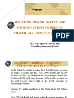 Situation Traffic Safety and Some Solutions To Reduce Traffic Accidents in Vietnam