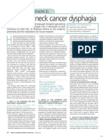 Expert Guidance: Head and Neck Cancer Dysphagia