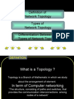 Definition of Network Topology Types of Network Topology Differentiation Between The Types of Network Topology