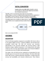 Analog To Digital Converter