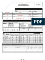 User Access Request Form 05.2013