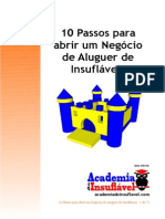 10 Passos para Abrir Um Negócio de Aluguer de Insufláveis.