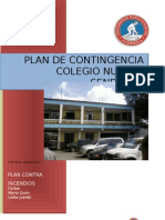 Plan de Contingencia, Colegio Nuevos Senderos