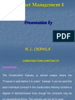 Construction Contract Maagement