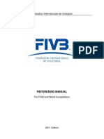 Refereeing Manual For FIVB and World Competitions V6