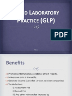 Good Laboratory Practice (GLP)