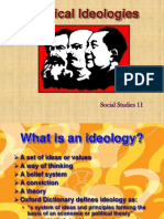 SS 11 Political Ideologies Presentation