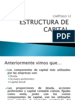 12 Estructura de Capital