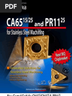 CA65 PR11: For Stainless Steel Machining