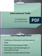 International Trade Features