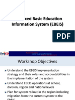 Session 2 - EBEIS Overview & General Workflow Process - Region 10