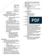 Shade Selection of Pontics - RPD