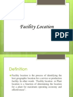 Session-SDC 4 Facility Location