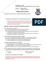 Geoprocessamento - Ufba