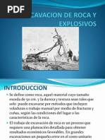 Excavacion de Roca y Explosivos