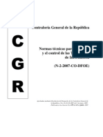 Nuevas Normas de TI - CGR N-2-2007-CO-DFOE PDF