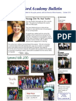 Alford Academy Bulletin: Sponsored Walk 2010