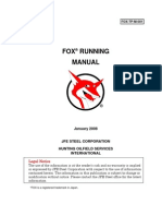 FOX Running Manual: Legal Notice