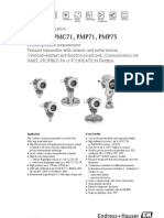 FichaTecnica Cerabar S PMP71