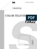 Color Television: Service Manual