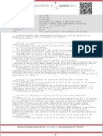 Ley 18032 (1981) Establece Normas Sobre Trabajadores Portuarios