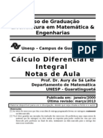 Apostila Completa de Cálculo Diferencial e Integral I