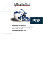 Presented by Bob Dougherty Offensive Coordinator, Middlesex High School Phone 1 908 - 371-0191