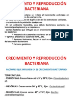 Crecimiento y Reproducción Bacteriana