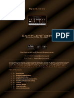 SamplerFont SoundFont Player VST VST3 64 Bit For Windows and Audio Unit For Mac. Sampler For SoundFont Files in .sf2 Format (2.04 Compliant)